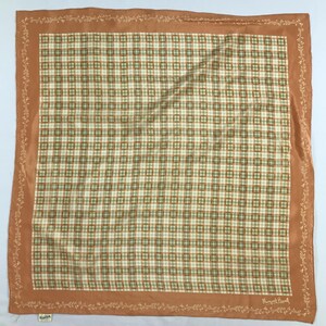 Margaret Howell Handkerchief Bandana Babushka Wrap Authentic Accessories Luxury Neckwear New Year gift Pocket square