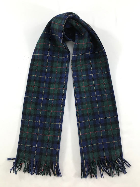 Vintage Pendleton Scarf Muffler Accessories Wrap R