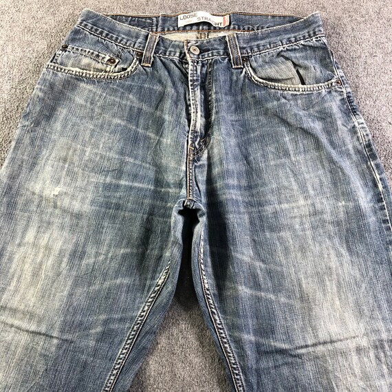 Size 32x29 Vintage Levis 569 Jeans Medium Washed … - image 6