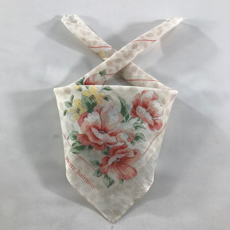 Authentic Pierre Balmain Scarves,Pierre Balmain Handkerchief,Pierre Balmain Accessories,Luxury Accessories,Luxury Gift