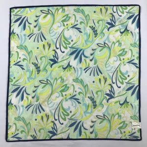 NWT Katharine Hamnett Handkerchief Bandana Babushka Wrap Authentic Accessories Luxury Neckwear New Year gift Pocket square