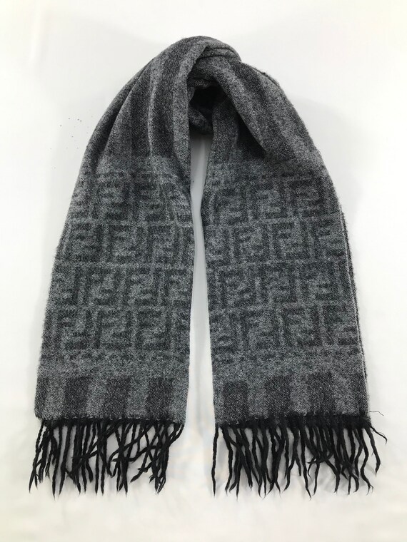 Vintage Fendi Scarf Fendi Muffler Fendi Wool Muffler Fendi - Etsy Canada