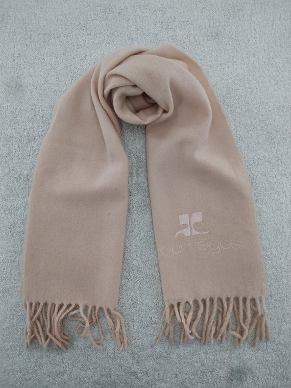 Vintage Courreges Scarf Muffler Accessories Wrap R