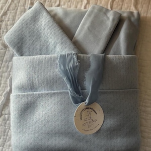 Organic Pima Cotton Crib Bedding Set | 4-Piece Baby Bedding | GOTS Certified | Breathable Hypoallergenic | Made in USA | Newborn Gift