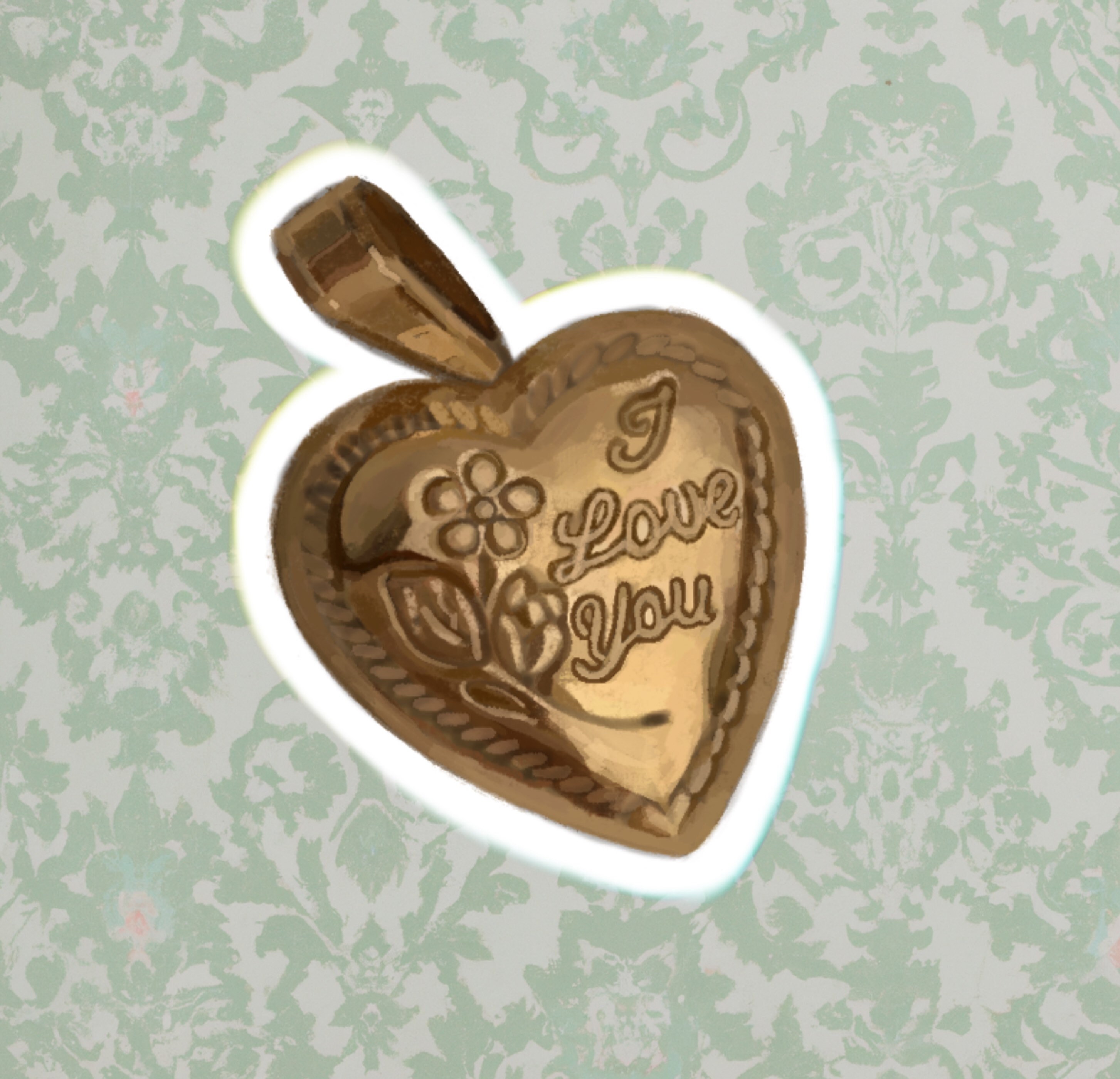 Heart Locket Meme Stickers for Sale