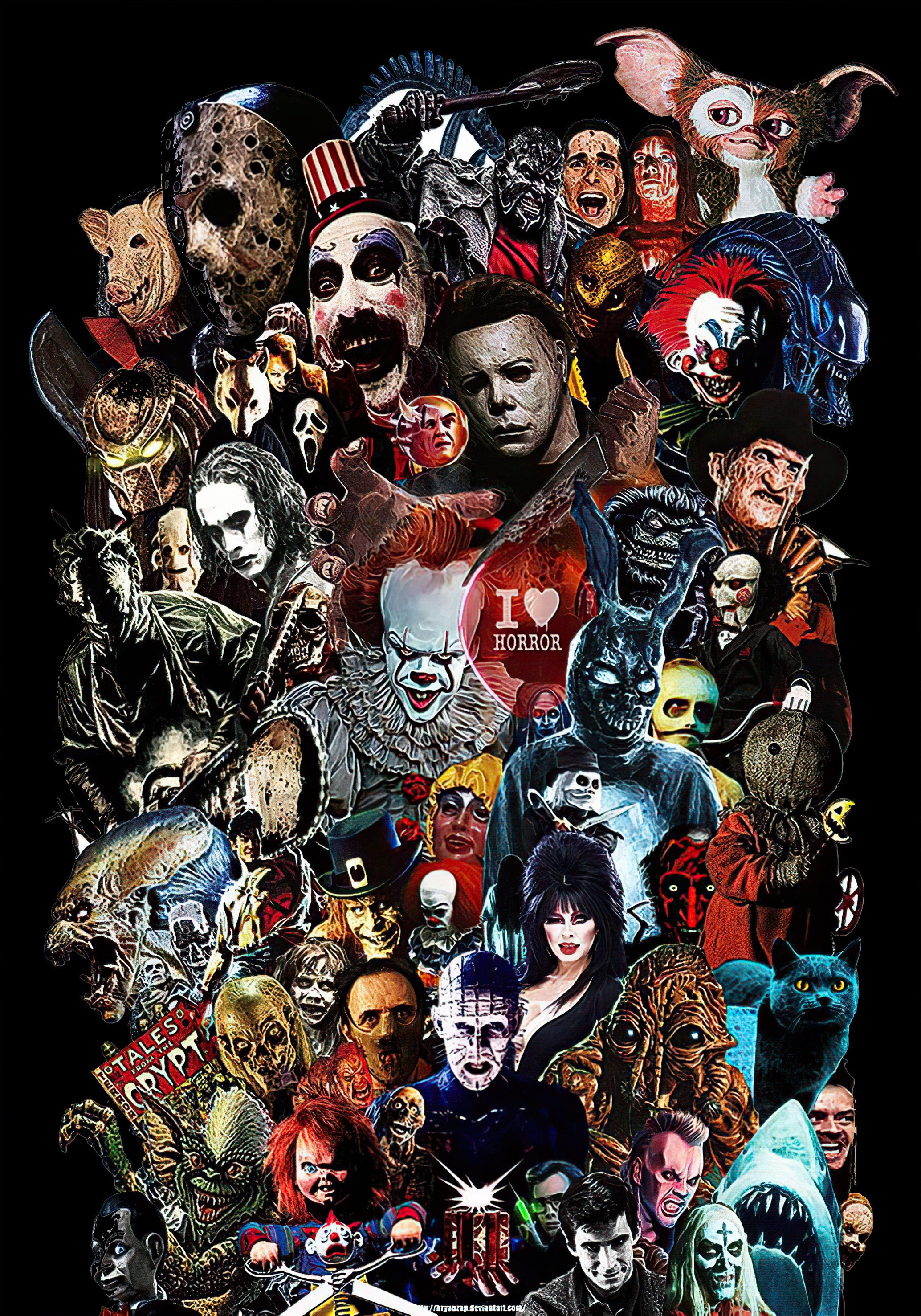 Horror Movies Icons Jigsaw Puzzle Gift 20 x 30 inches Etsy