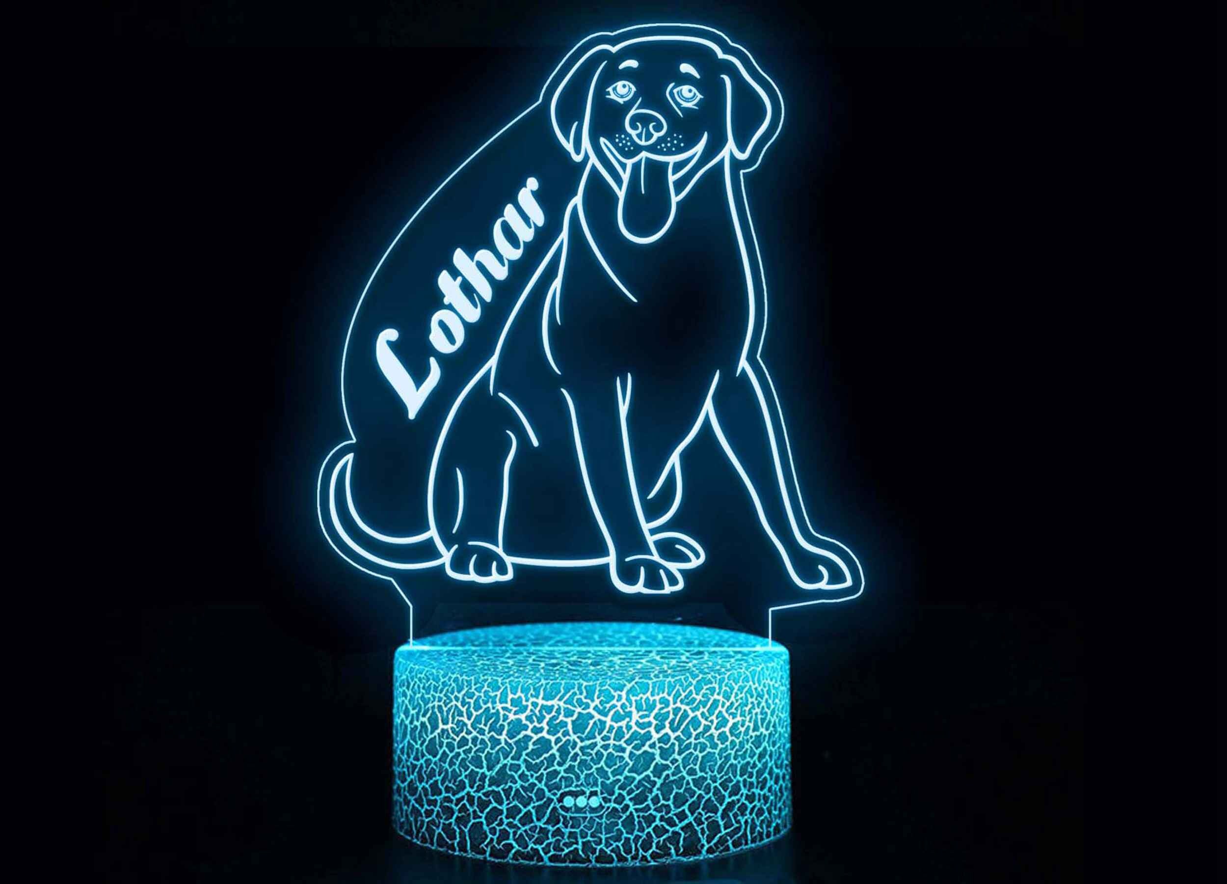 labrador night light
