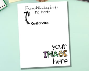 Personalized Notepad: Custom Stationery Gift