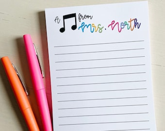 Cadeau pour professeur de musique, cadeau note de musique, cadeau musique mignon, cadeau spécial professeur, cadeau de rentrée scolaire, cadeau de remerciement pour professeur, cadeau personnalisé