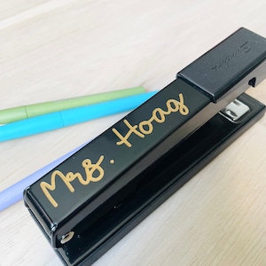 Personalized Swingline Stapler: Custom Laser-Engraved Office Decor
