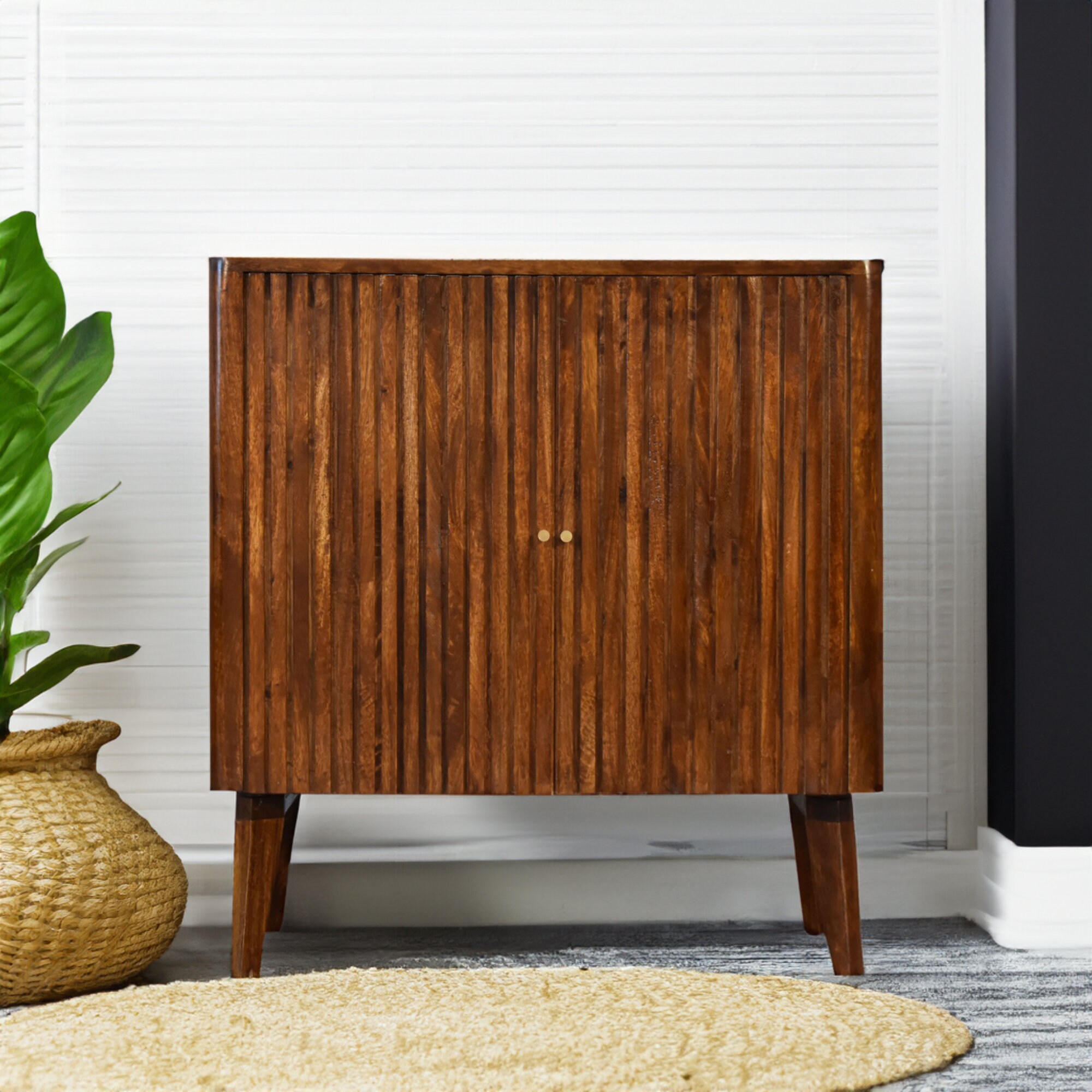 Credenza dark wood online