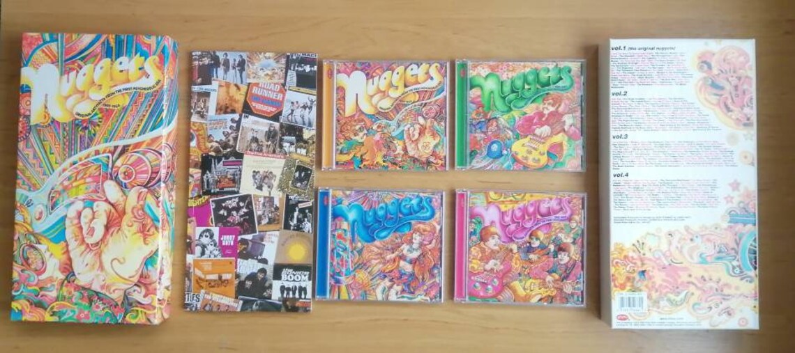 Nuggets 4 CD Boxset 1998 Vintage Box Set Original Artyfacts Etsy