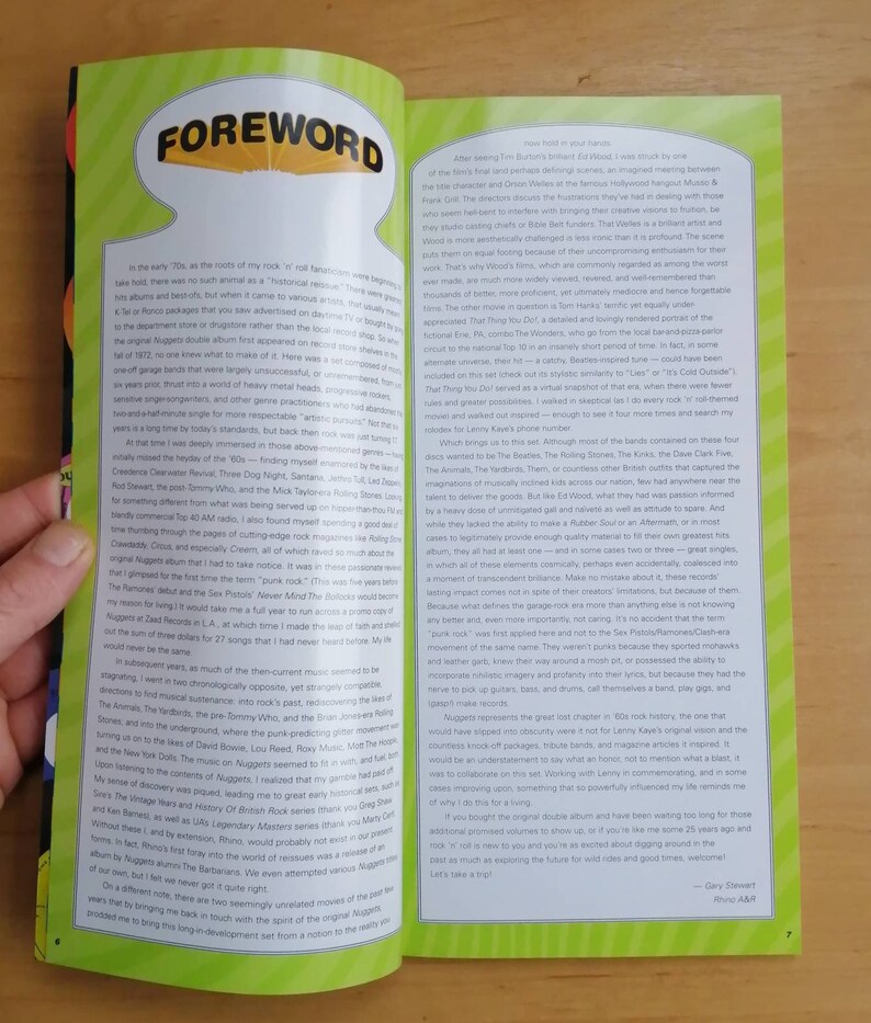 Nuggets 4 CD Boxset 1998 Vintage Box Set Original Artyfacts Etsy