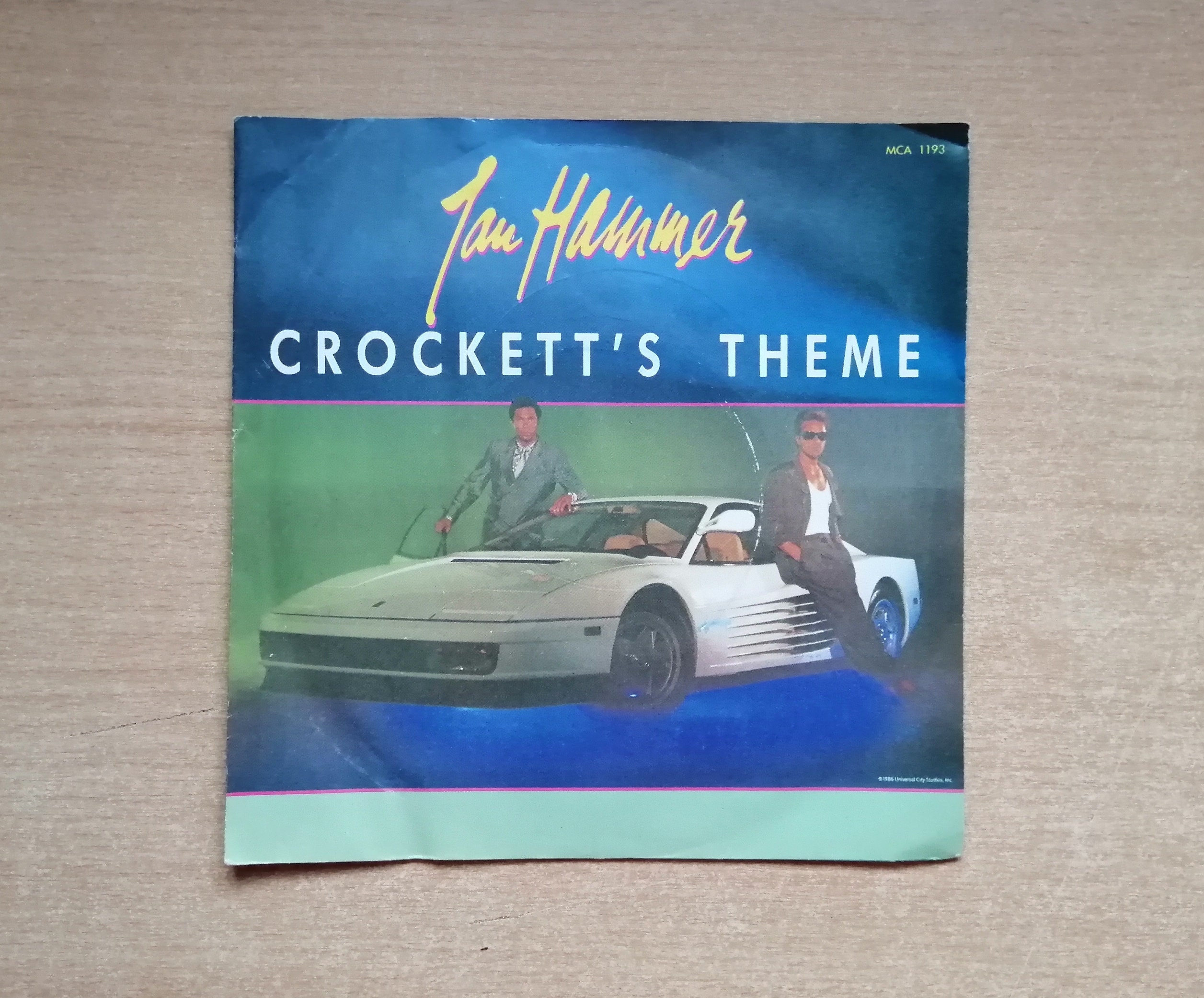 Miami Vice Vinyl Jan Hammer Crocket's Theme - Etsy Denmark