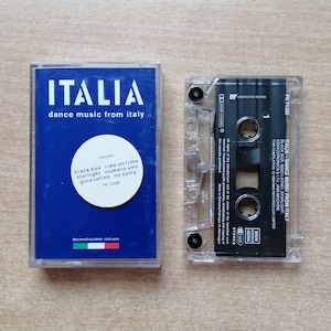 Italia House Compilation Cassette Tape - De-construction Records