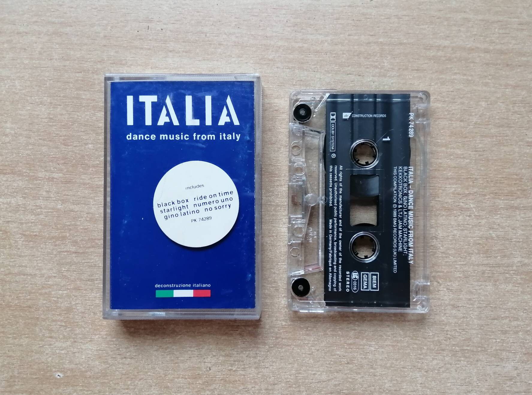 売れ筋アイテムラン Italia House De-construction - Tape Cassette Compilation ボール
