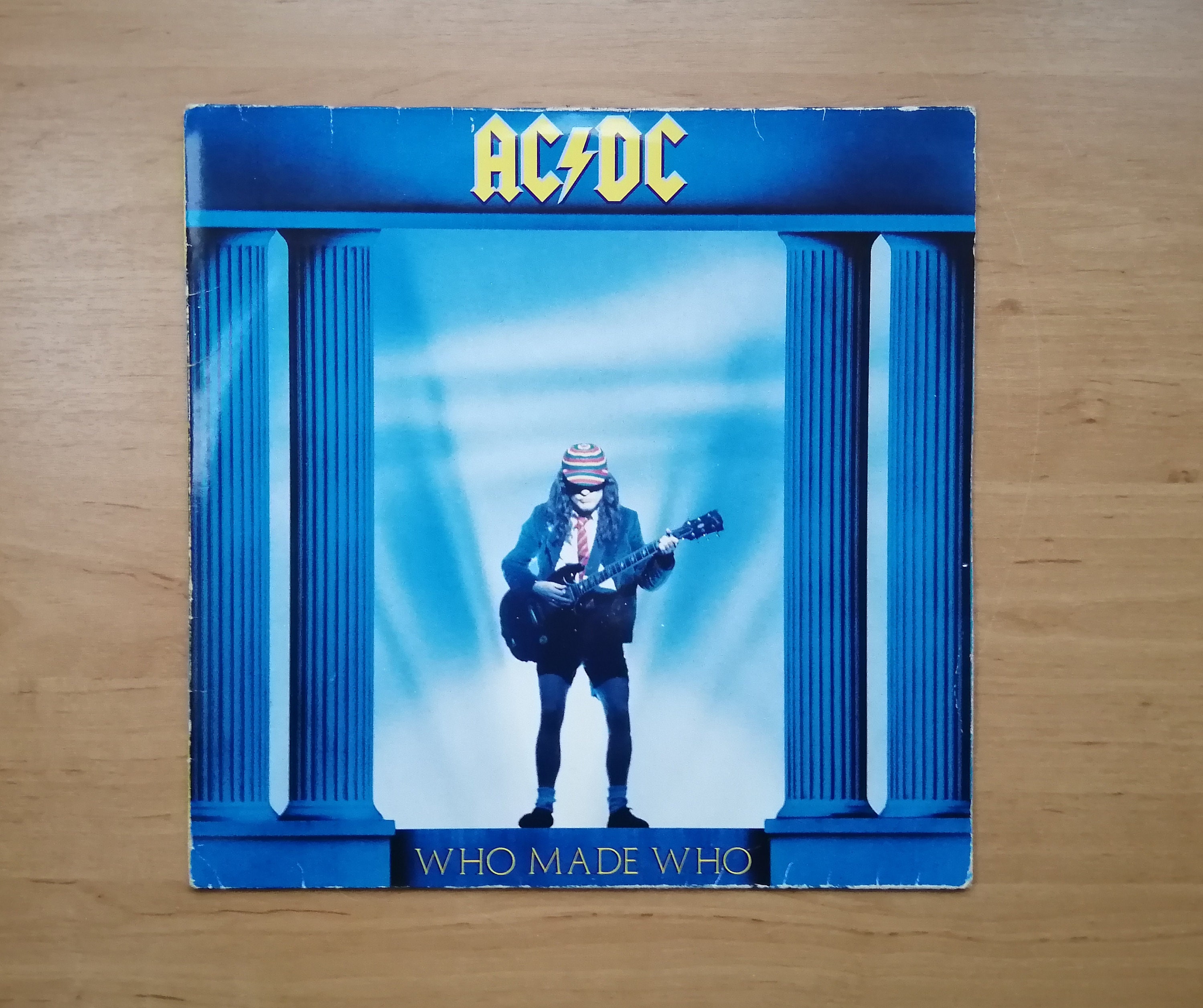 Acdc Vinyl Record Who Made Who Album Atlantic Records Etsy