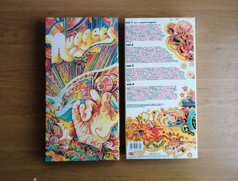 Nuggets 4 CD Boxset 1998 Vintage Box Set Original Artyfacts Etsy