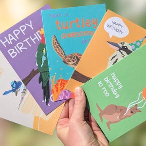 Birthday Card Bundle |Pack of 5 | Made in Australia