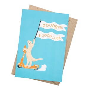 Goodbye and Goodluck Card | Farewell | Best Wishes | Made in Australia