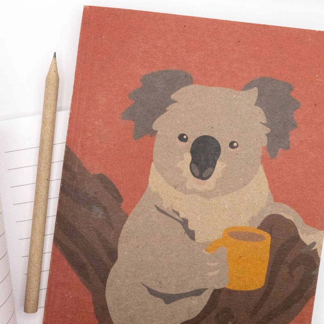 Australian Notebook Koala Etsy Australia