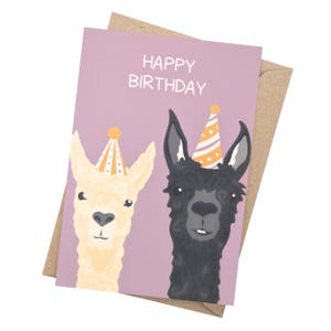 Llamas Happy Birthday Card | Birthday | Made in Australia