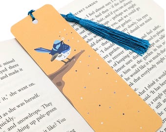 Marque-page troglodyte des fées | Oiseau australien | Petit cadeau | Fabriqué en Australie