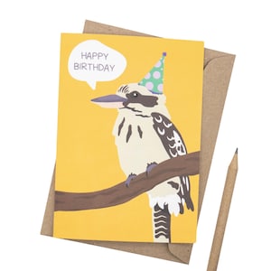 Kookaburra Birthday Card | Happy Birthday | Made in Australia