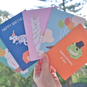 Birthday Card Bundle | Australian Animals | Made in Australia