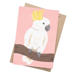 Cockatoo Card | Blank Inside | Australian Design