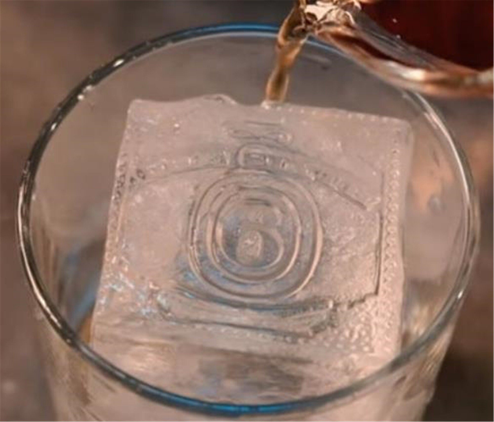 Custom ice mold Letter ice cubes Monogram ice mold Etsy