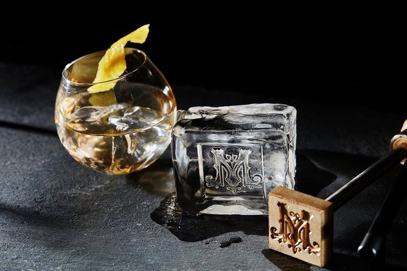 Custom Ice Mold Custom Logo Ice Cube Stamp for Ice Cubes Etsy
