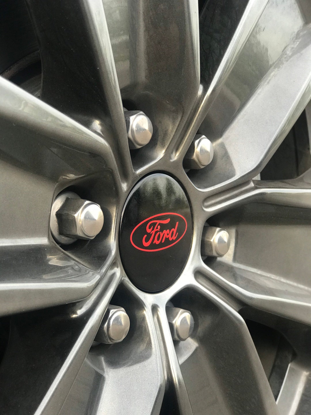 4PC Custom Ford Center Cap Decals Ford Sticker Car Stickers Car