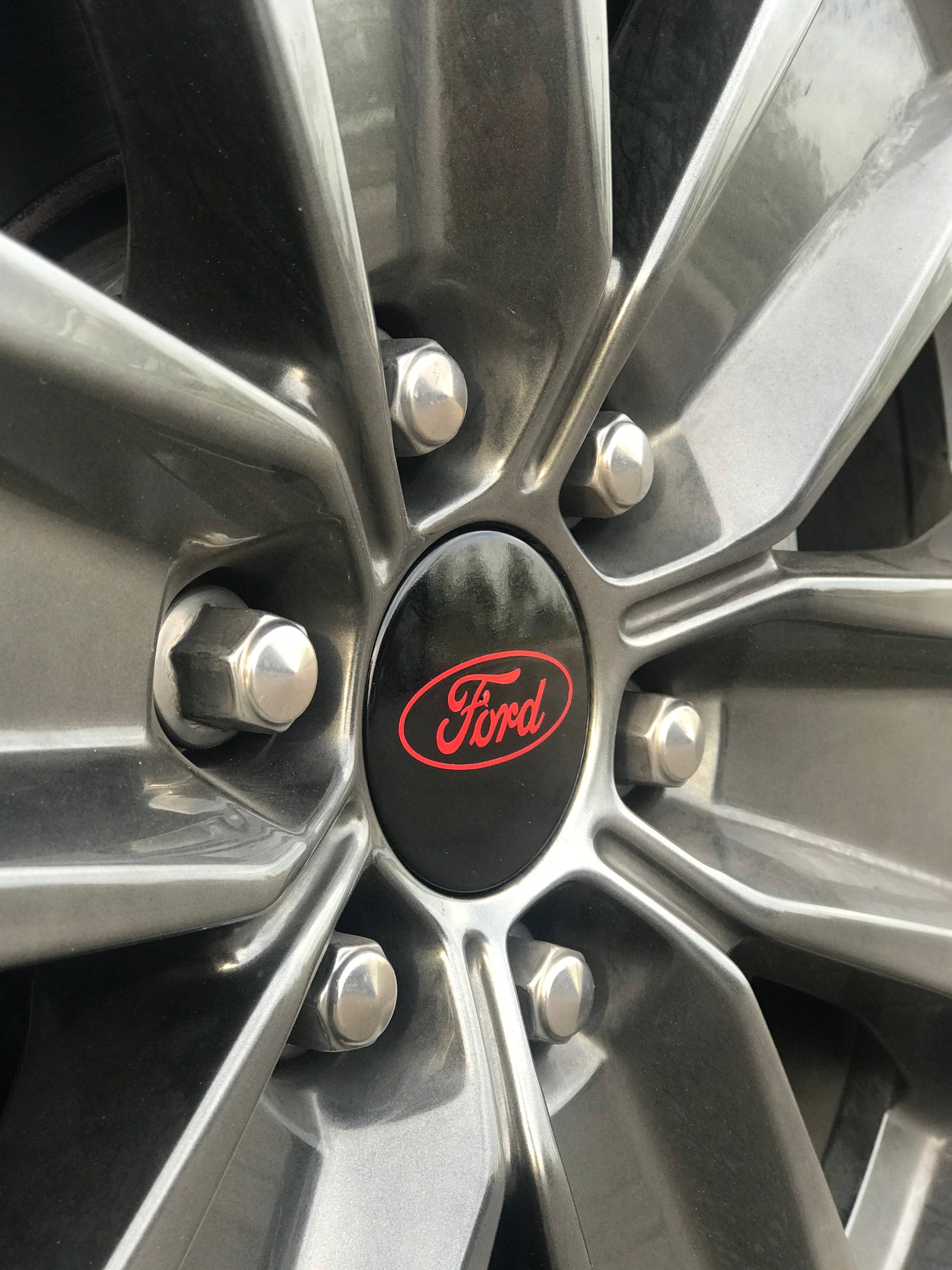 4PC Custom Ford Center Cap Decals Ford Sticker Car Etsy