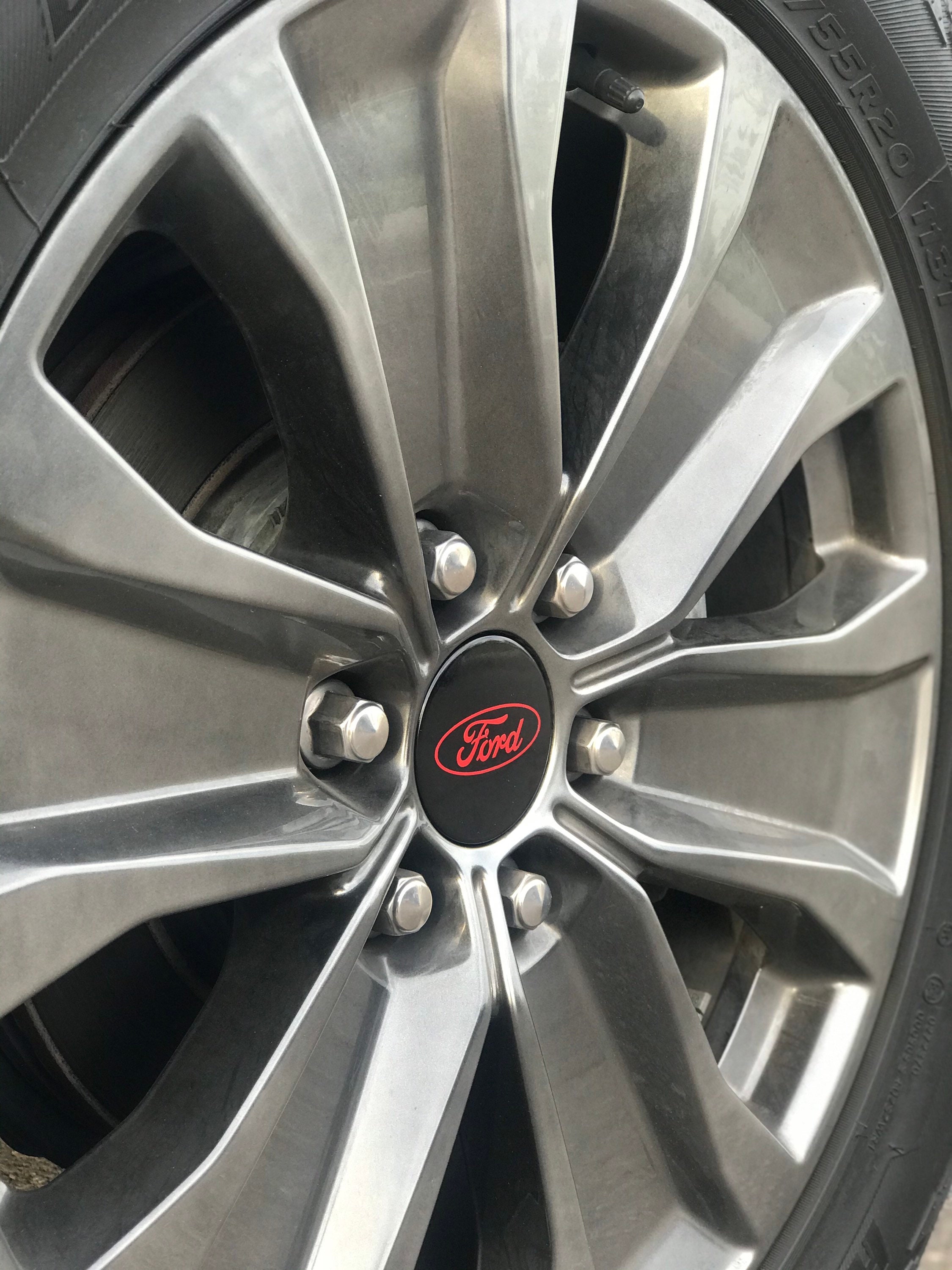 4PC Custom Ford Center Cap Decals Ford Sticker Car Etsy