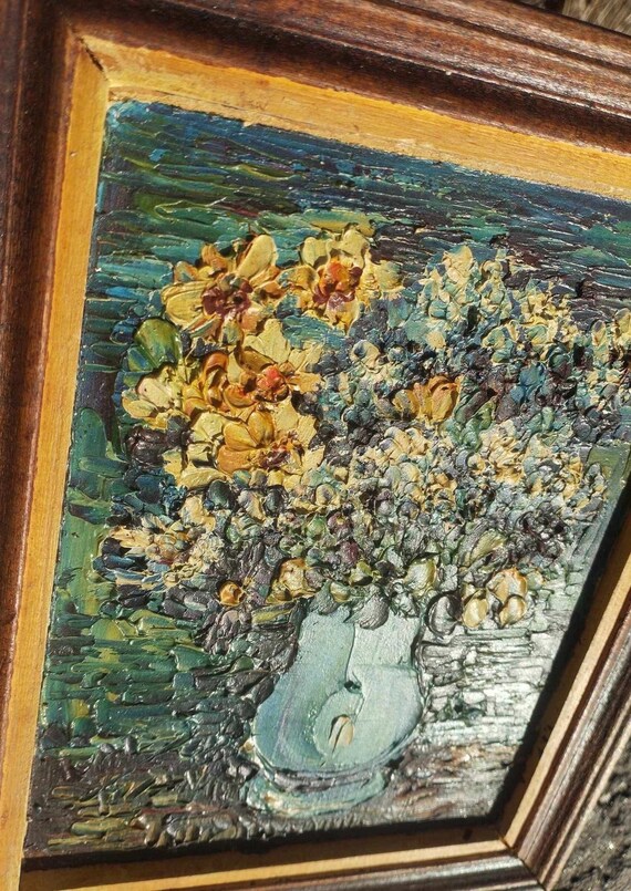 アンティーク 油絵 静物 静物画油絵『テーブルの上の幸福』 - 薔薇と天使のアンティーク