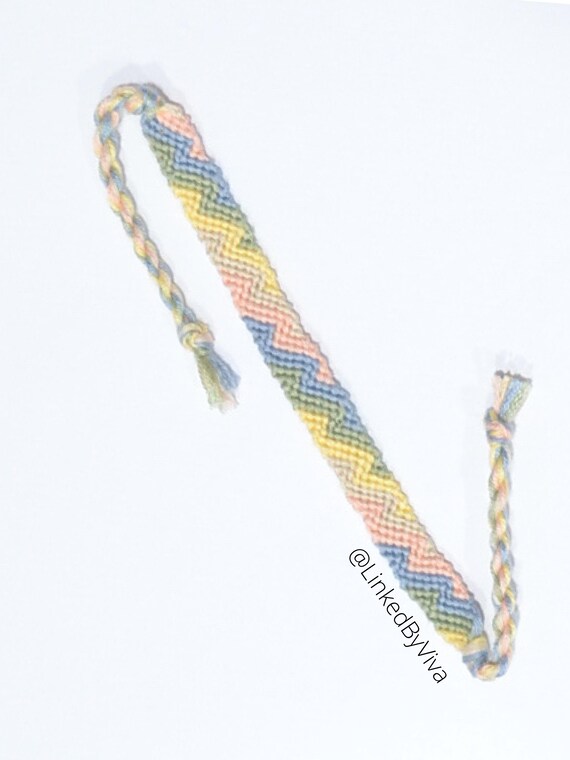 Lightning Bolt Friendship Bracelet - Etsy