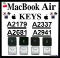 MacBook AIR Keyboard Keys MODELS: A2179 ~ A2337~ A2681 ~ A2941 Intel M1 M2 Macs product logo