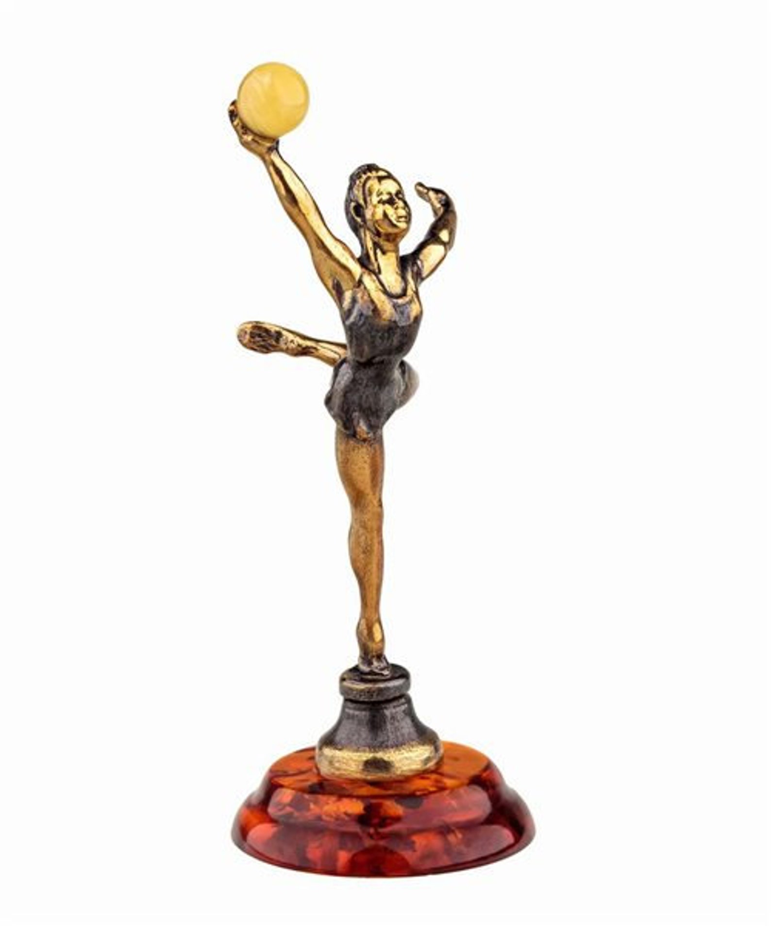 Figurine Statuette Gymnast Artistic Gymnastics Sport Brass Etsy