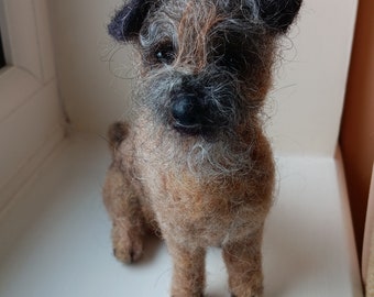 Needle Felt Border Terrier