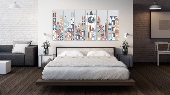 Small World Inspired Canvas Prints Like Imagimurals Mural - Etsy