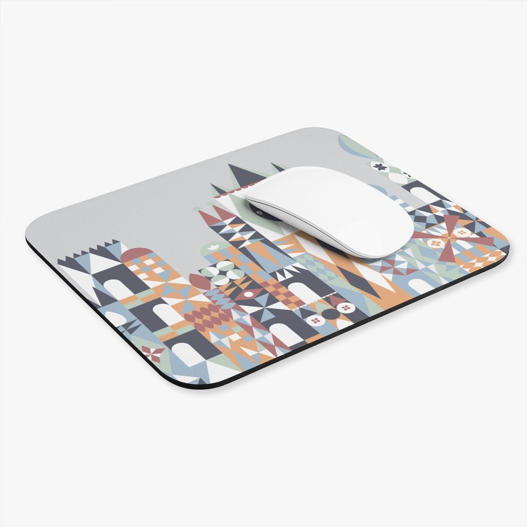 Discover Disney It's a Small World Inspired Mouse Pad