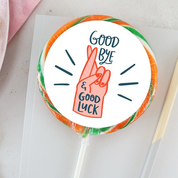 Good Luck Fingers Crossed Lollipop / Good Luck Present / - Etsy España