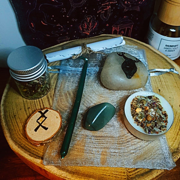 Ritual Kit Cernunnos / der gehörnte Gott/ Keltischer Gott / Zauberkit / Pagan / Waldgott