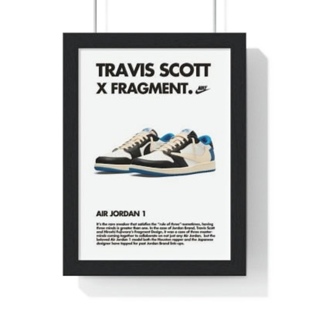 Travis Scott X Jordan X Fragment Tee, Men's Fashion, Tops & Sets