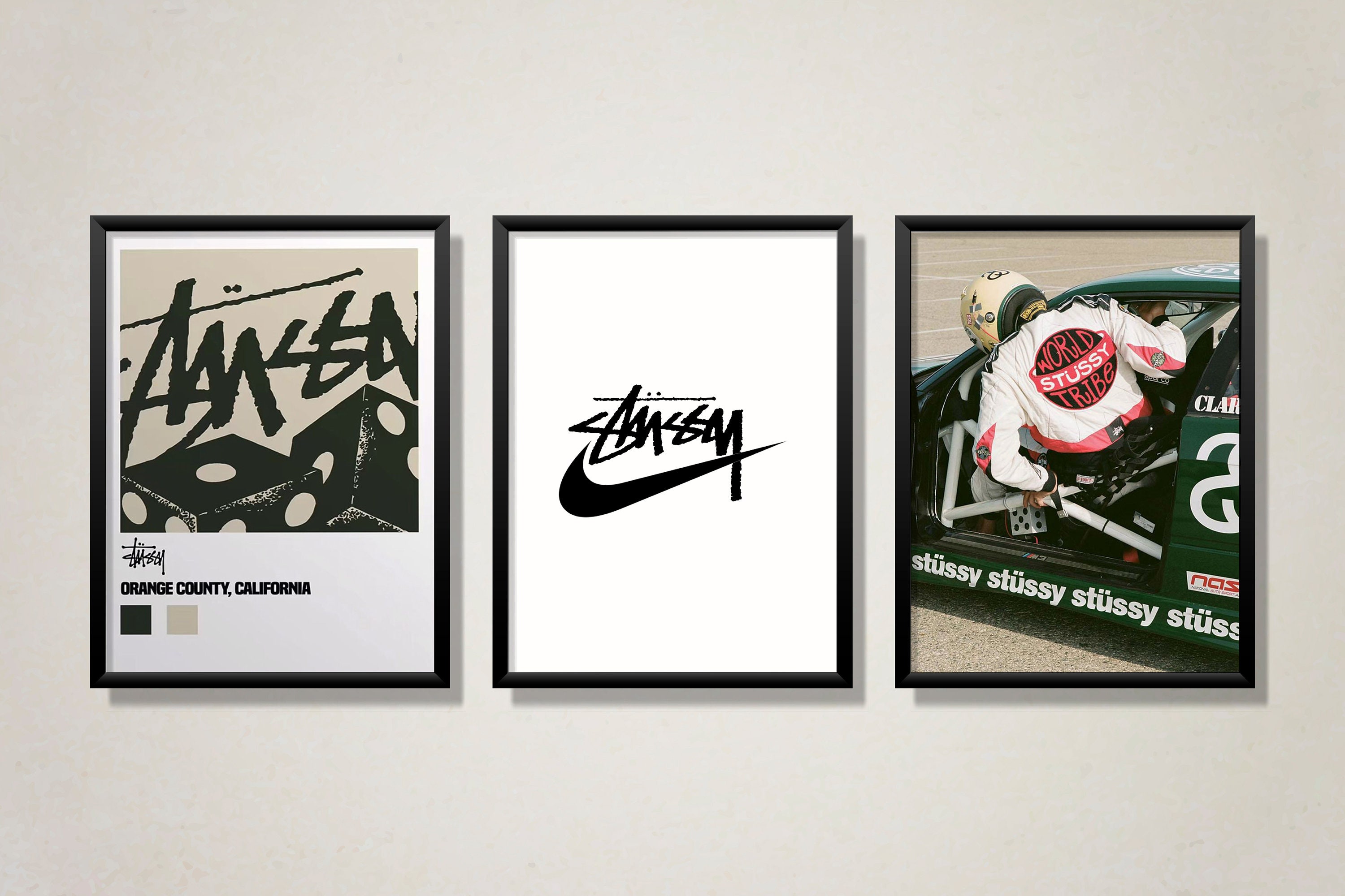 stussy x nike air huarache desert oak