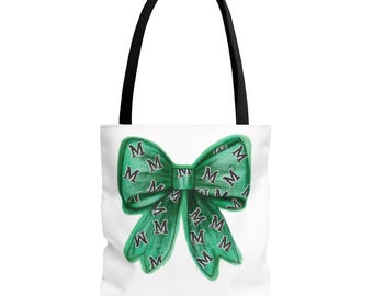 Elegancka torba typu tote z kokardą, stylowa torba na zakupy, ekologiczna torba na zakupy, słodka torba na prezenty, torba do szkoły lub pracy, torebka do codziennego użytku