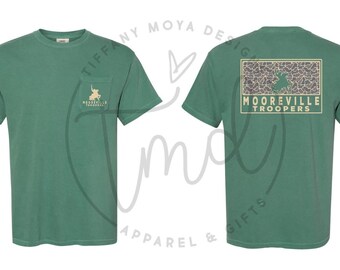 Mooreville Camo Comfort Color T-Shirt