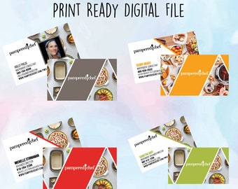 Pampered Chef Business Cards Digital Design