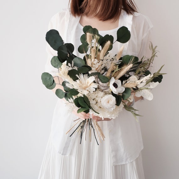 Buy Dried Flower Arrangement Boho Wedding Decor Preserved